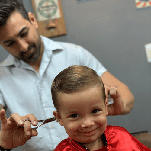 barbeiro especializado em corte infantil bh